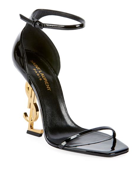 gold ysl shoes|YSL heels sale.